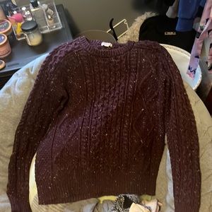 Maroon sweater size small
